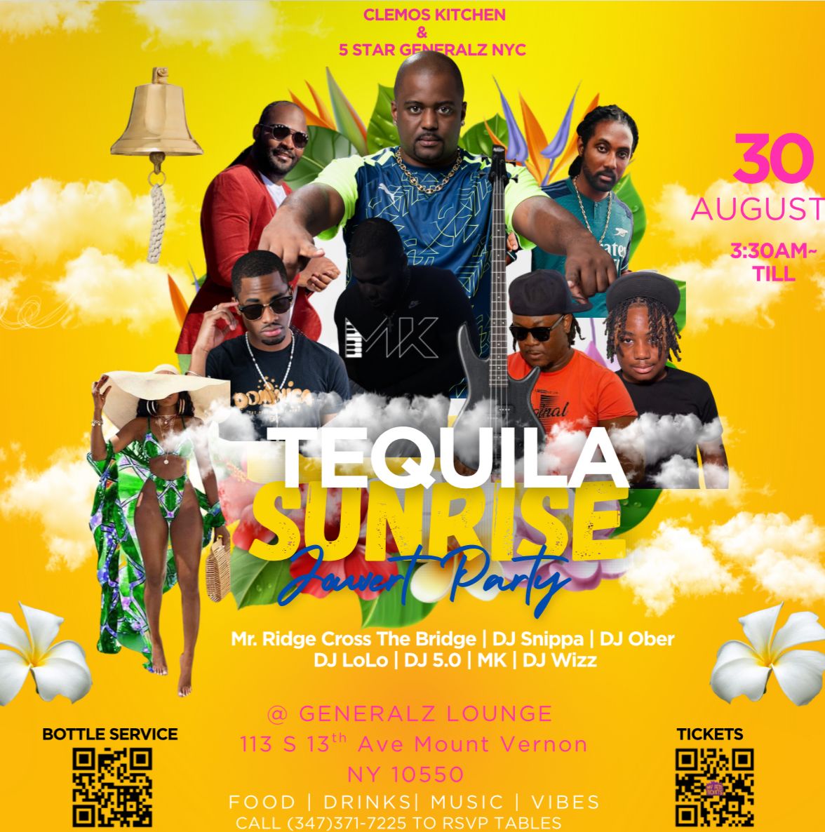 TEQUILA SUNRISE JOUVERT PARTY
