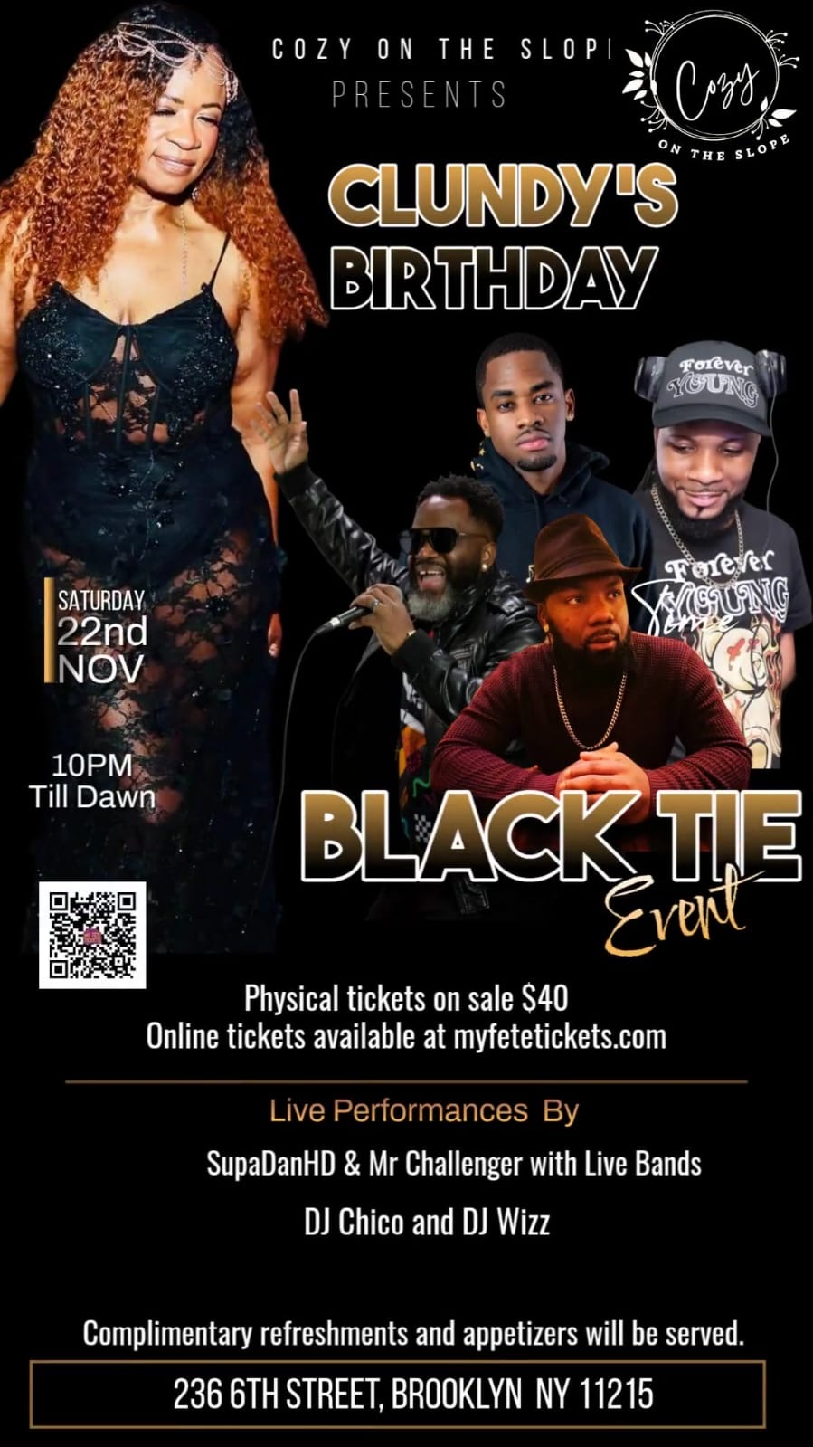 Clundy's Black Tie Bday Bash