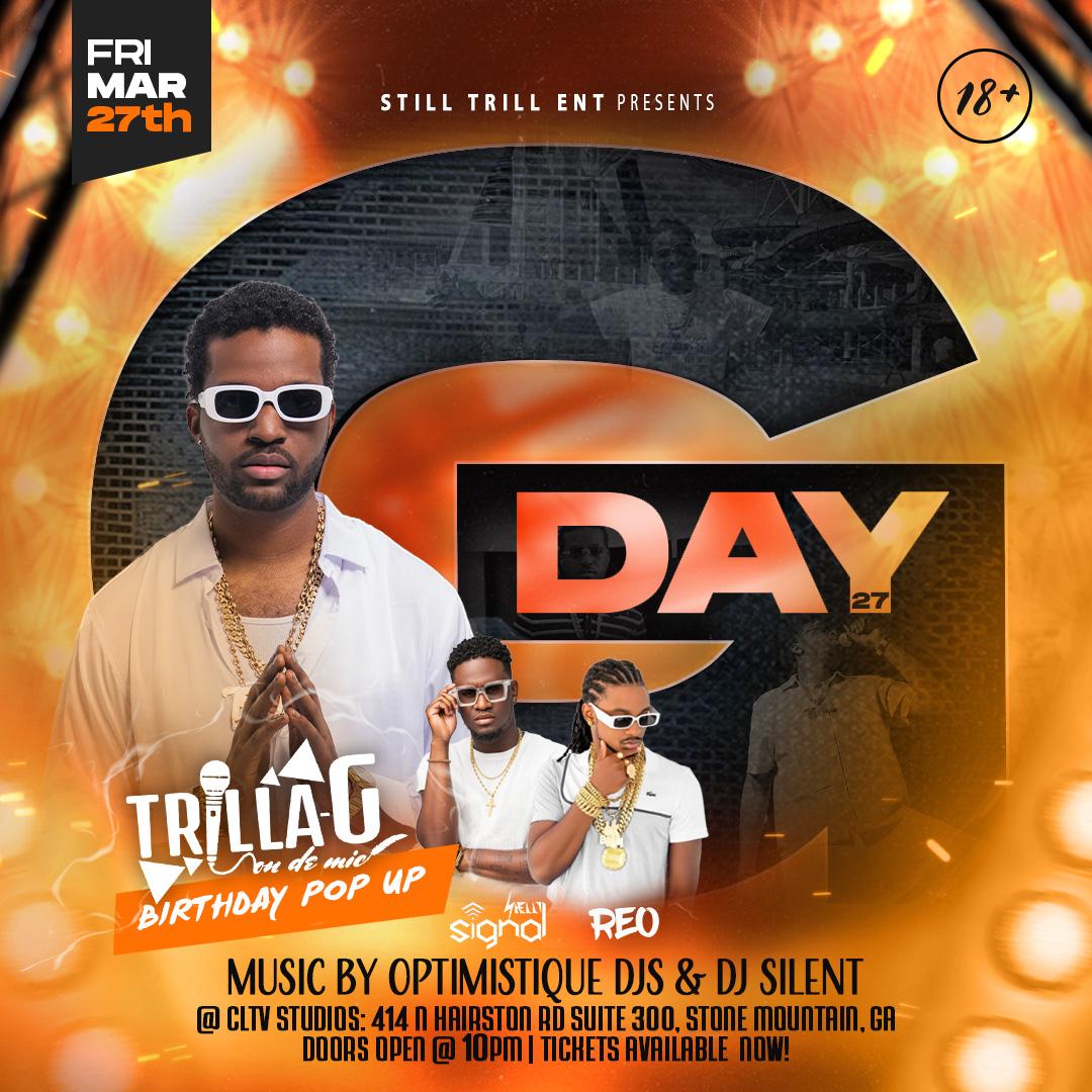 TRILLAG BIRTHDAY POP UP - ATLANTA