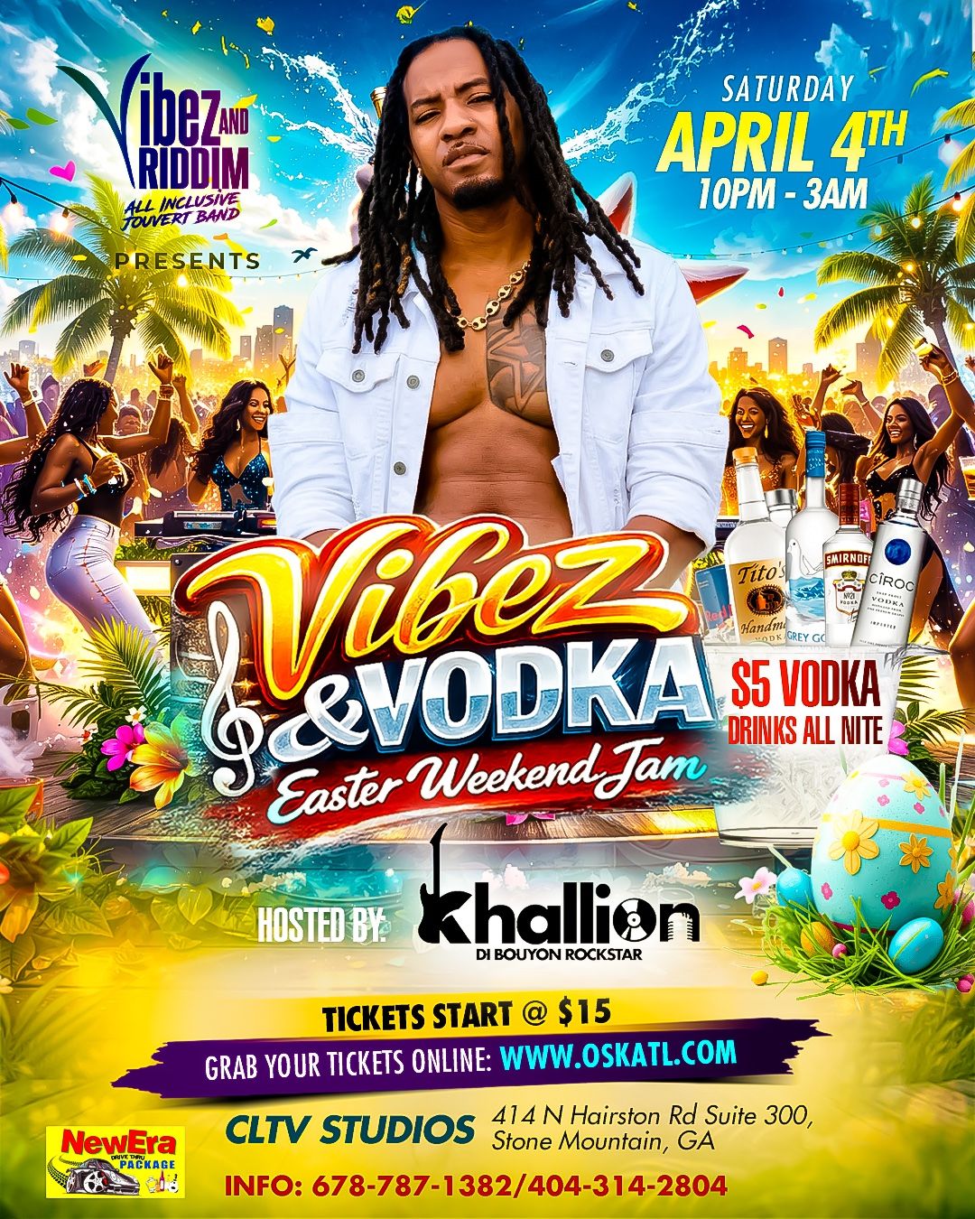 VIBEZ & VODKA - Easter Weekend Jam