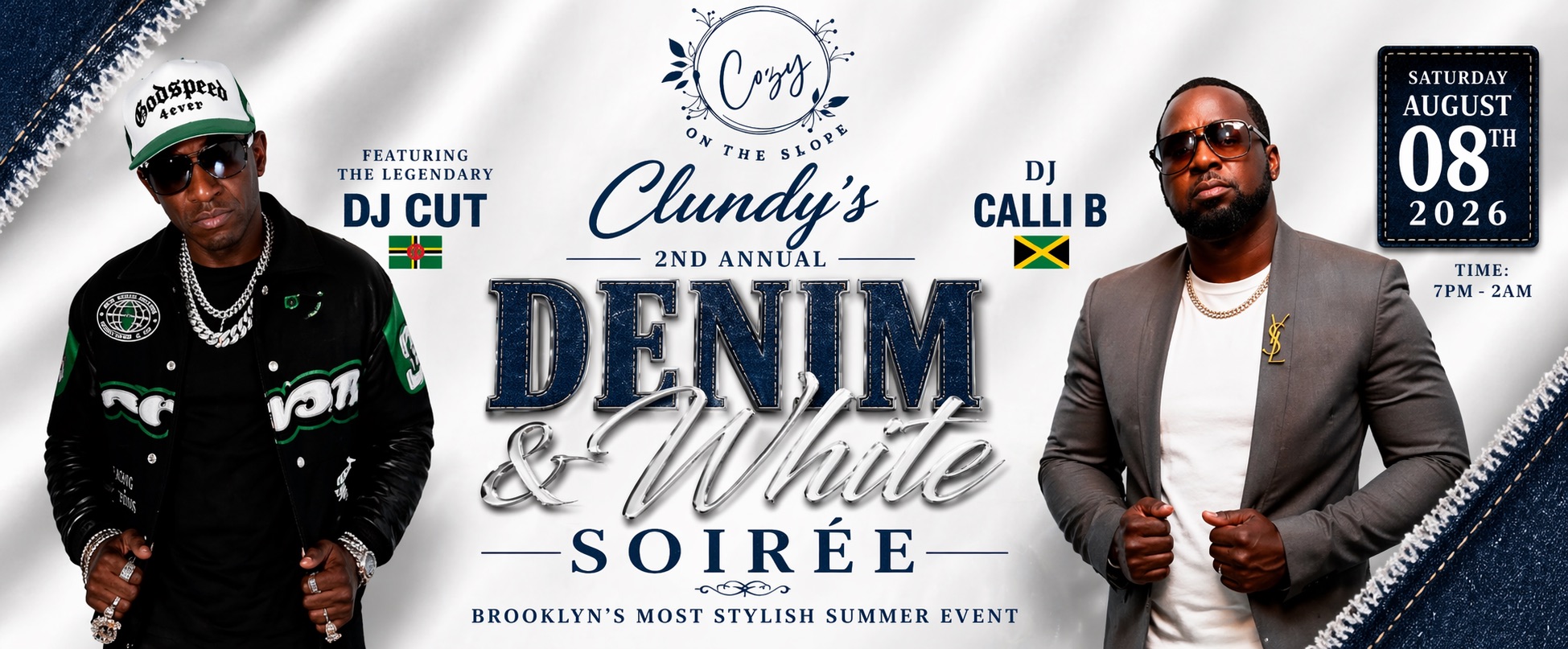 Denim & White Soirée