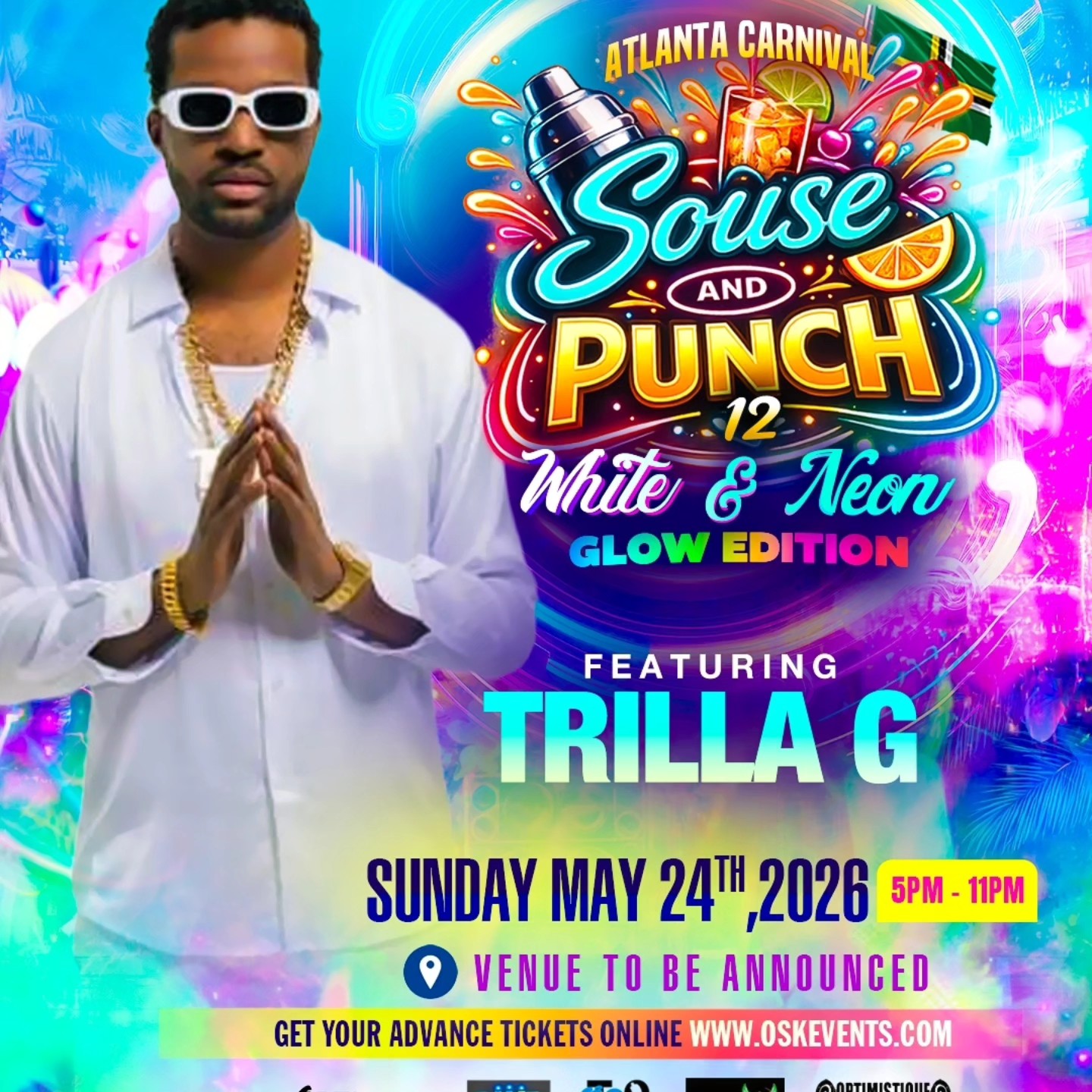 SOUSE & PUNCH ATLANTA - White & Neon Glow Edition