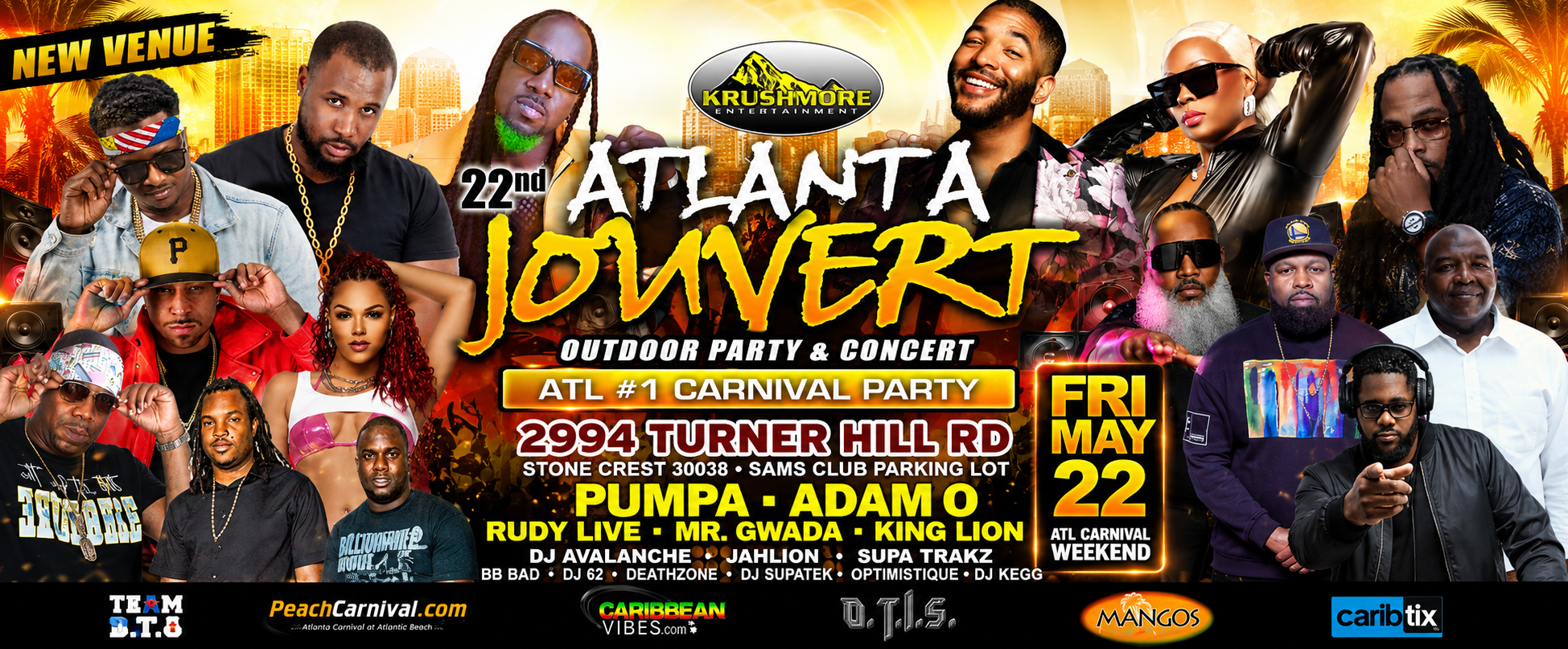 22nd ATLANTA JOUVERT PARTY & CONCERT