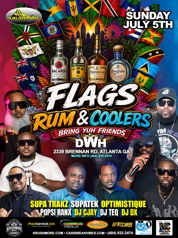 FLAGS, RUM & COOLERS