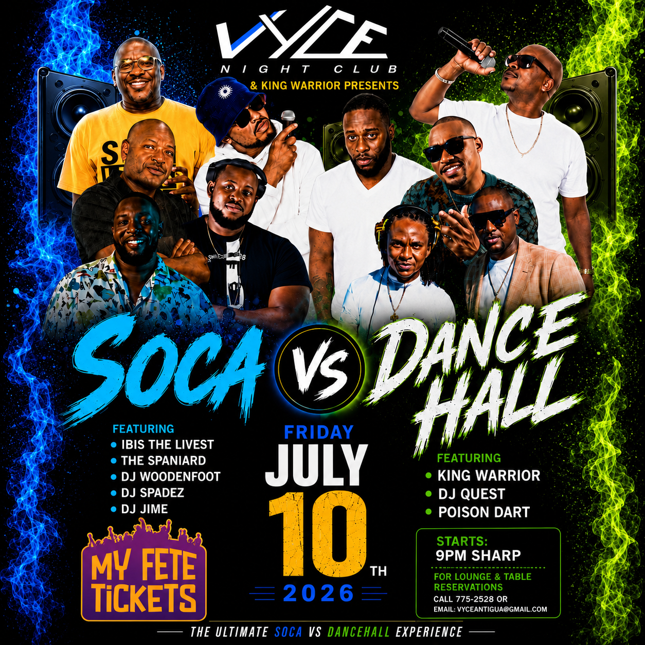 Soca vs Dancehall