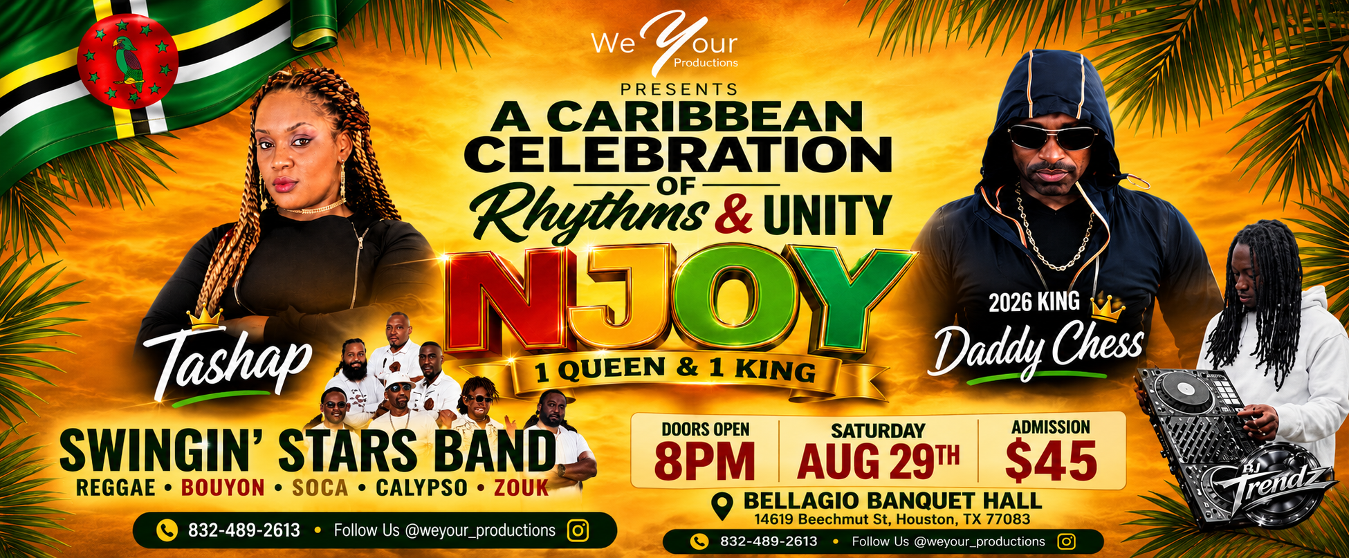 NJOY: A Caribbean Celebration of Rhythms & Unity