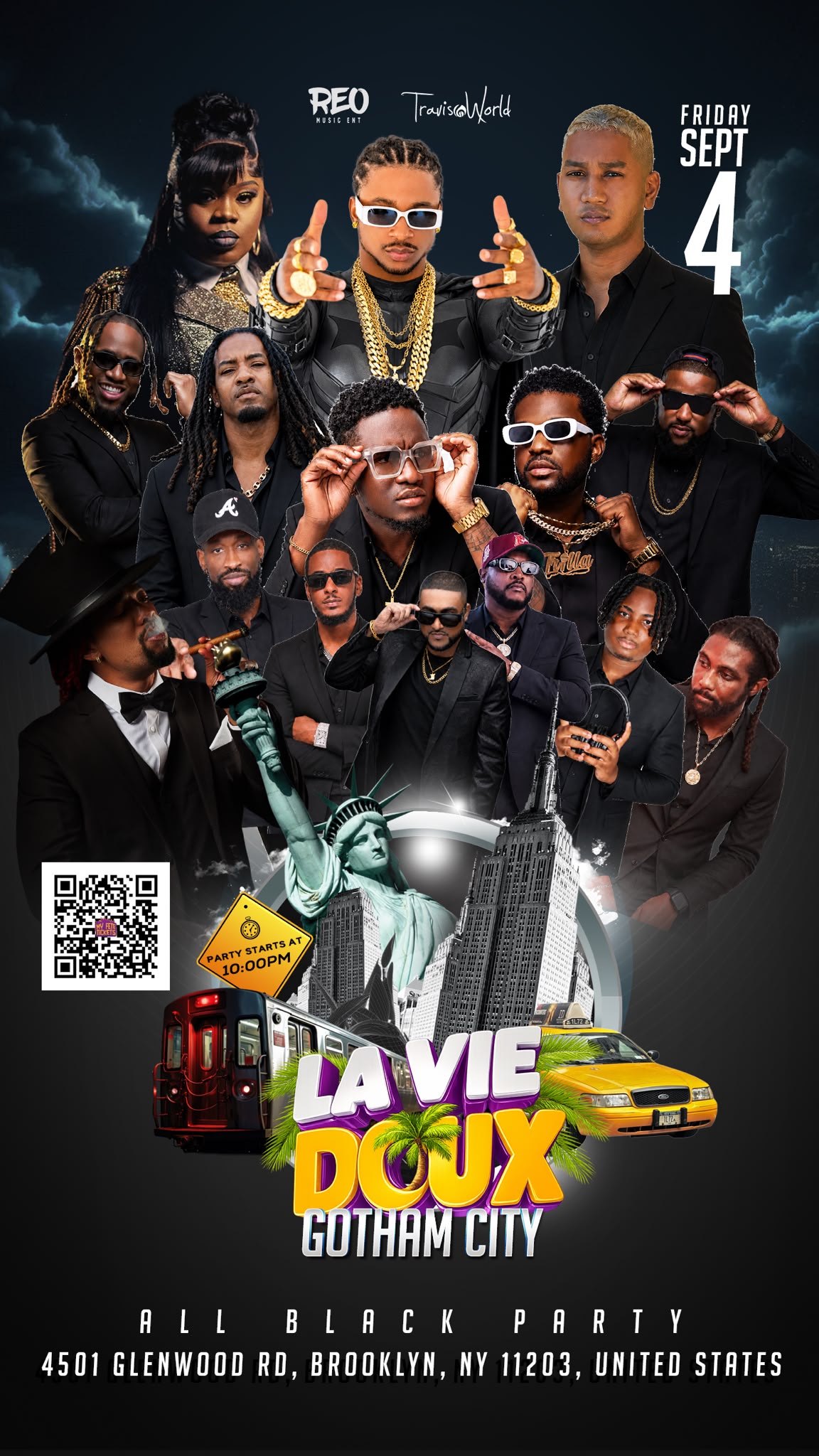 La vie Doux Gothham City NYC