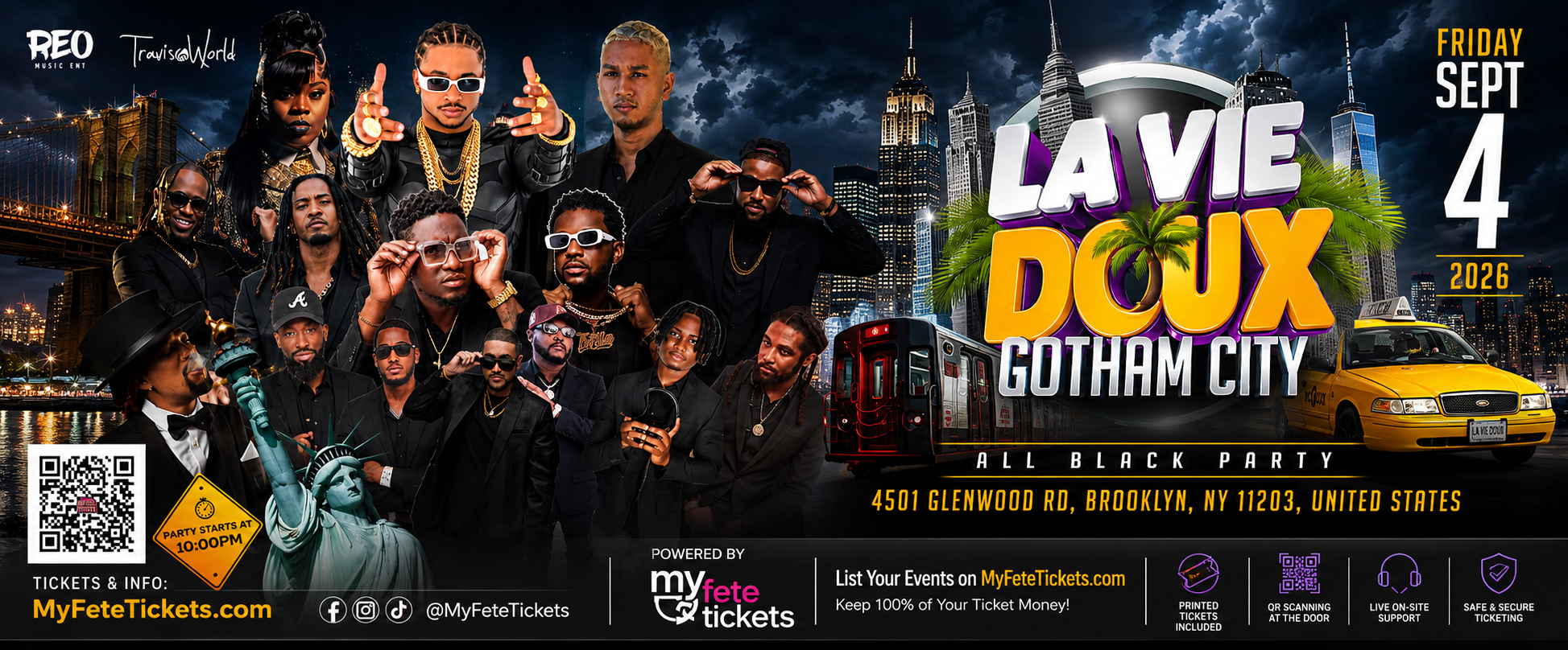 La vie Doux Gothham City NYC