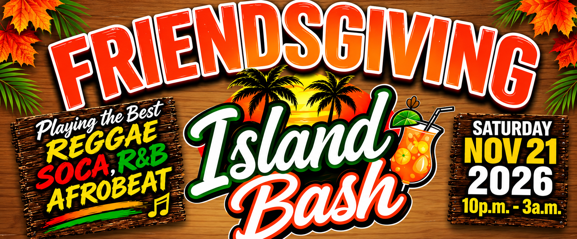 Island Bash Dallas - FRIENDSGIVING