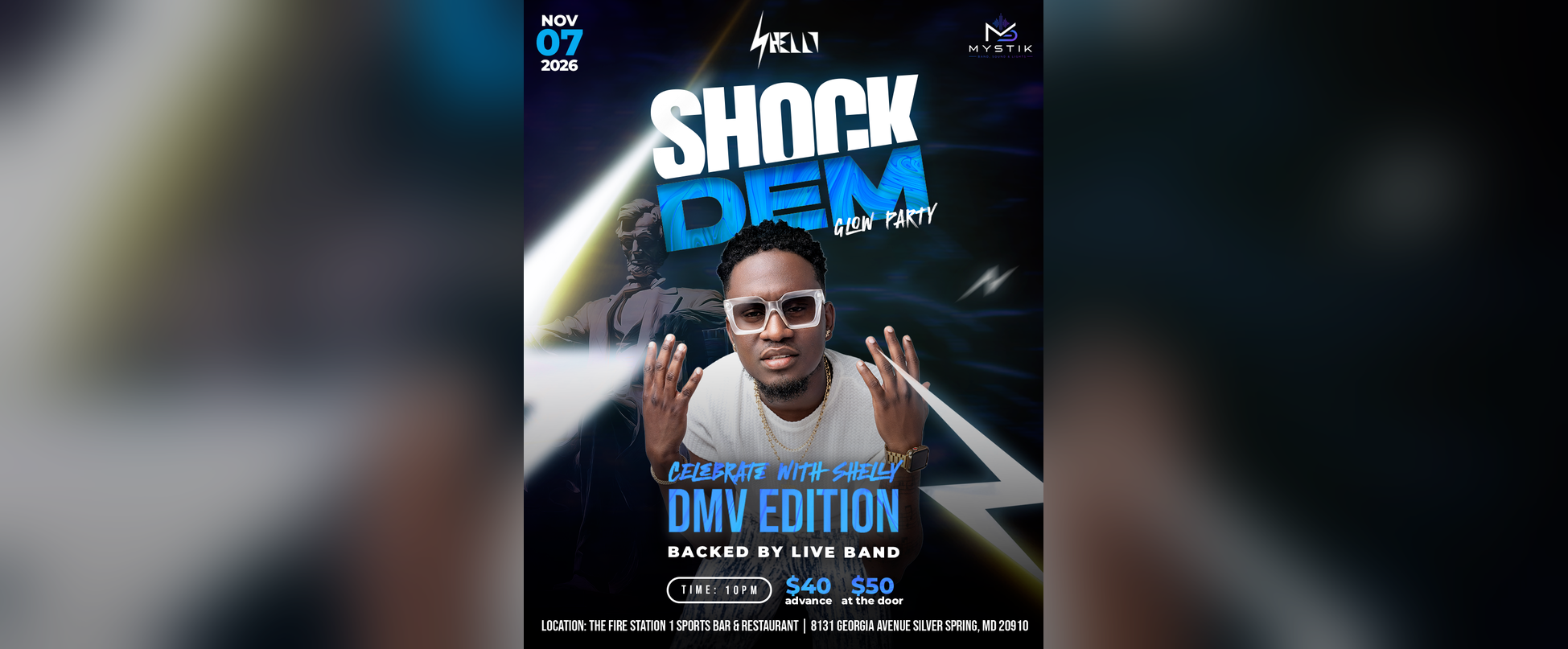 Shock Dem Glow Party - DMV Edition
